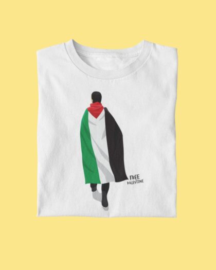 Free Palestine Flag Cloak T Shirt