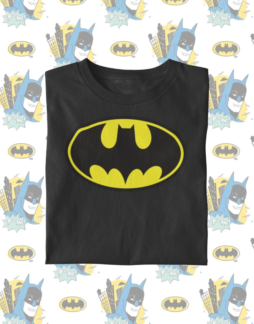 classic batman logo t shirt